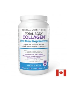 Колаген, суроватъчен протеин с PGX витамини, минерали и нутриенти -  Total Body Collagen™ , 855 g прах, с вкус на ванилия - Фибри