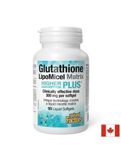 Антиоксидант - Глутатион LipoMicel Matrix, 300 mg x 90 софтгел капсули - Детоксикация