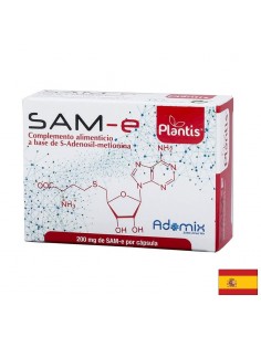 Релакс на нервната система - SAM-e Plantis, 200 mg  х 30 капсули - Депресия, тревожност, паническо разстройство