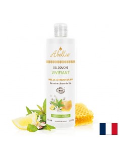Освежаващ душ гел за тяло, с лимон, мед, лимонена вербена, 400 ml
