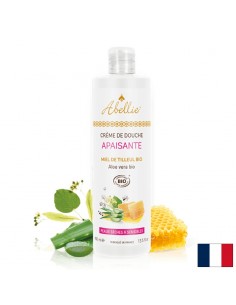 Успокояващ душ за тяло крем с мед и алое вера Organic, 400 ml