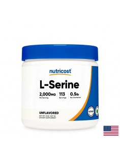 Памет и концентрация - Л-Серин (L-Serine), 227 g прах - Безсъние, проблеми със съня