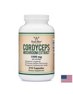 Кордицепс – имунитет, енергия, сърдечносъдова система, 1000 mg, 210 капсули за 105 дни прием - Спортни добавки