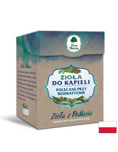 Билки за баня при ревматизъм, 4 сашета x 50 g - Кости и стави