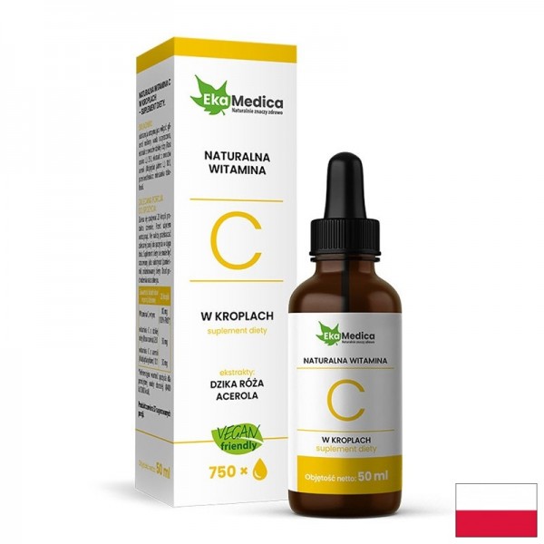 Натурален витамин C, 80 mg х 50 ml капки