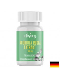 Стрес и добро настроение - Златен корен 350 mg, 30 капсули - Златен Корен/ Родиола