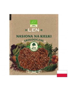 Лен - семена за кълнове Био, 30 g - Детоксикация