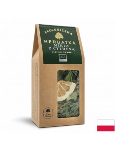Лиофилизиран билков чай Мента с лимон Био , 25 g