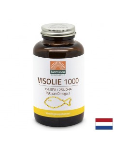 Рибено масло 1000 mg - EPA 350 mg/ DHA 250 mg, 90 капсули - Рибено масло и Омега мастни киселини