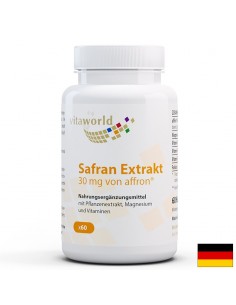 Нервна система - Екстракт от шафран, 30 mg х 60 капсули - ПМС