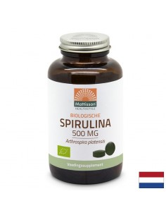 Клетъчна и имунна функция - Спирулина Organic, 500 mg х 240 таблетки 2
