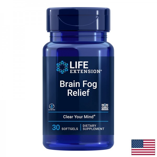 Мозъчна функция- Brain Fog Relief, 30...