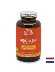 Reds Blend - екстракти от червени плодове и зеленчуци - Мощна антиоксидантна смес, 180 капсули - Детоксикация