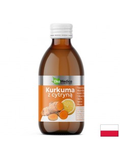 Сок от куркума & лимонов сок - Силен имунитет и защита от инфекции, 250 ml, 25 дози