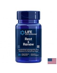 Безсъние - Rest & Renew, 30 V капсули - Ашваганда