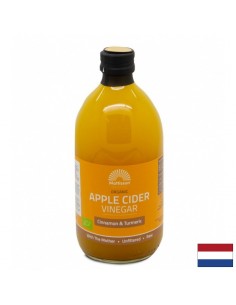 Ябълков оцет с канела и куркума Органик, 500 ml - Алергии