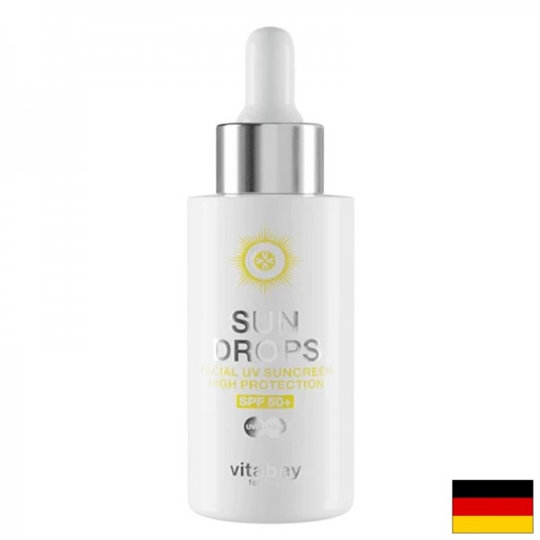 Слънцезащитен крем за лице 50+, 40 ml