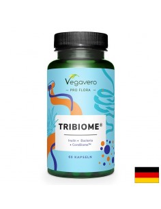Инулин + Пробиотик Tribiome® - 10 млрд. активни пробиотици, 60 капсули - Специализирани формули