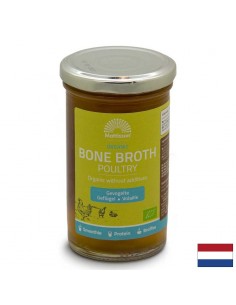 Костен бульон от домашни птици, БИО - Със зеленчуци и морска сол, 240 ml, 12 дози 2