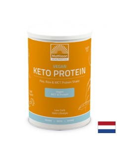 Веган Кето протеинов шейк - грах, ориз, MCT, 350 g прах - Спортни добавки