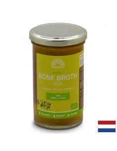 Телешки костен бульон, БИО - С подправки, зеленчуци и морска сол, 240 ml, 12 дози - Колаген