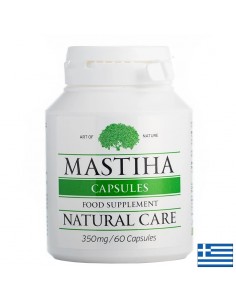 Срещу Helicobacter pylori - Мастиха 80%, 280 mg х 60 капсули - Киселини