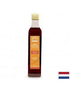 Червено кето масло - MCT масло & Астаксантин, 500 ml - Отслабване