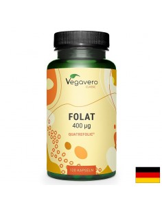Фолиева киселина Quatrefolic (метил фолат), 120 капсули - Витамин B