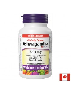 Релакс на нервната система - Ашваганда 7200 mg, 60 V капсули