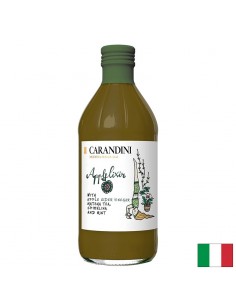 Ябълков оцет + Матча, Спирулина и Мента, 500 ml