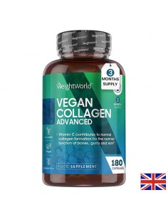 Красива кожа, здрави стави - Веган Колаген, 180 капсули - Vegan Collagen - Вегетарианци/Вегани