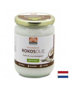 100 % Кокосово масло (сурово, студено пресовано) Био, 500 ml - Растителни масла