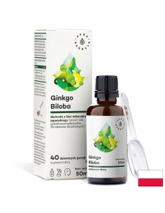 Кръвообращение и мозъчна функция - Гинко Билоба, 50 ml - Мозъчна функция,памет, концентрация