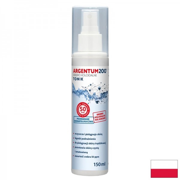 Колоидно сребро 50ppm, спрей 150 ml