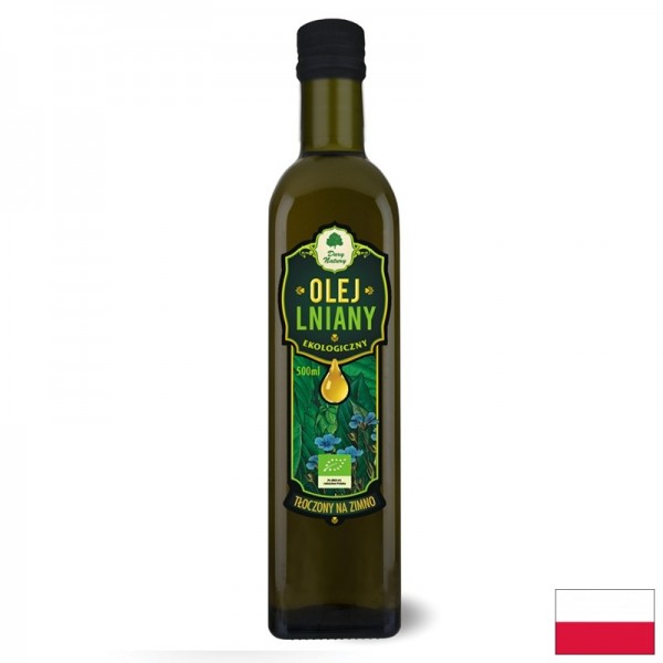 Масло от Ленено семе Био, 500 ml
