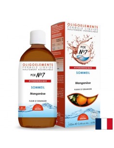 Нервна система - Манган с екстракт от портокалов цвят POE N°7, 100 ml - Безсъние, проблеми със съня