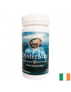 Подпомага имунната функция, косата и кожата - Екстракт от стриди на прах OysterMax®, 1.2 g х 120 капсули - Отпадналост и умора