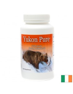 Сърдечно-съдово и неврологично здраве - Масло от дива сьомга Нерка Yukon Pure®, 3000 mg х 90 софтгел капсули