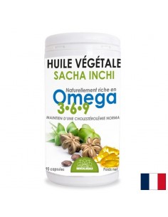 Омега 3, 6 и 9 - Масло от Саша Инчи, 1500 mg х 90 капсули - Грижа за очи и зрение