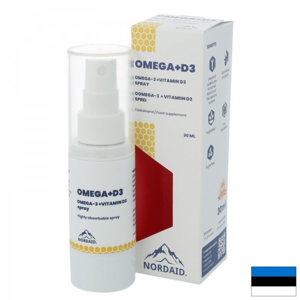 Омега-3 EPA & DHA + витамин D3 1000...