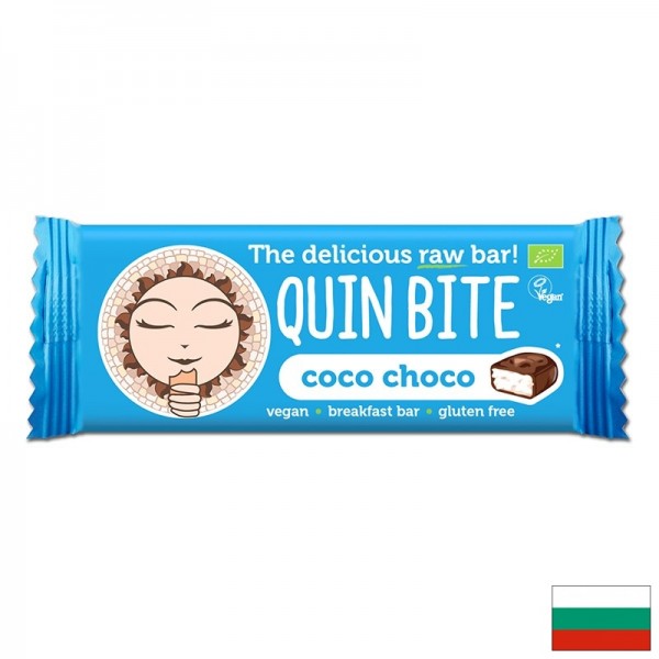 Суров десерт Био QUIN BITE - Коко...