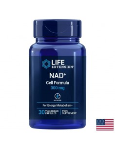 NAD+ Cell Formula/ Никотинамид Рибозид 300 mg, 30 капсули - Клетъчно здраве