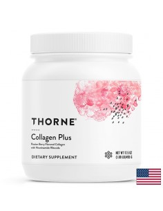 Колаген, серамиди и никотинамид рибозид - Collagen Plus – за сияеща кожа и здрава коса, 495 g, прах с аромат на маракуя - Колаген