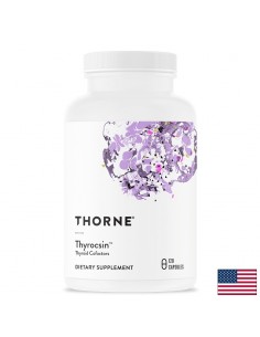 Thyrocsin™ – L-тирозин, ашваганда и йод - Формула за щитовидната жлеза, 120 капсули за 4 месеца прием - Витамин E