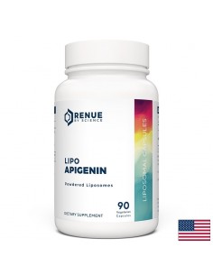 Апигенин – стрес и безсъние - Липозомна, високоусвоима форма, 75 mg, 90 капсули за 3 месеца прием