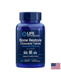 Формула за Кости - Bone Restore, 60 дъвчащи таблетки, с вкус на шоколад - Остеопороза