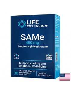 САМ-е (SAMe - S-Adenosyl-Methionine), 400 mg х 30 стомашно устойчиви таблетки - Остеопороза