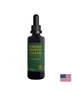 Имунна и дихателна система - Foreign Protein Cleanse, 59.2 ml капки - Дихателна система