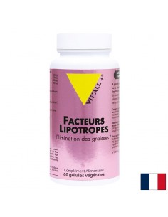Горене на мазнини - Липотропни Фактори - Facteurs Lipotropes, 60 капсули - Детоксикация