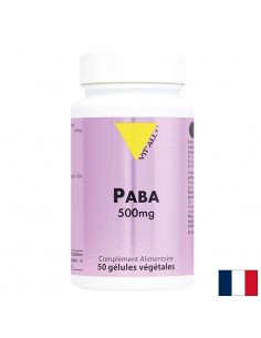 Коса и кожа - PABA (Параамино бензоена киселина), 500 mg х 50 капсули